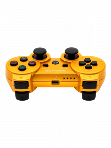 Геймпад беспроводной Bluetooth джойстик для PS3, ПК, Орбита OT-PCG02 Золотой